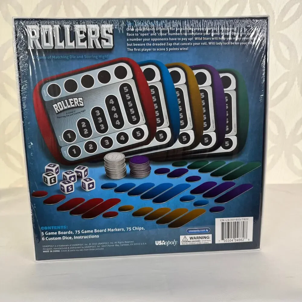 Rollers A Game of Matching Die and Scoring‎ High Brand NEW Sealed 2016